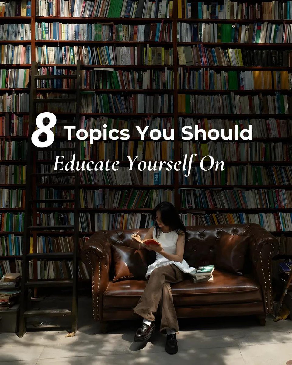 TheWomanese's tweet photo. 8 Topics You Should Educate Yourself On:) https://t.co/u30yib5kwg