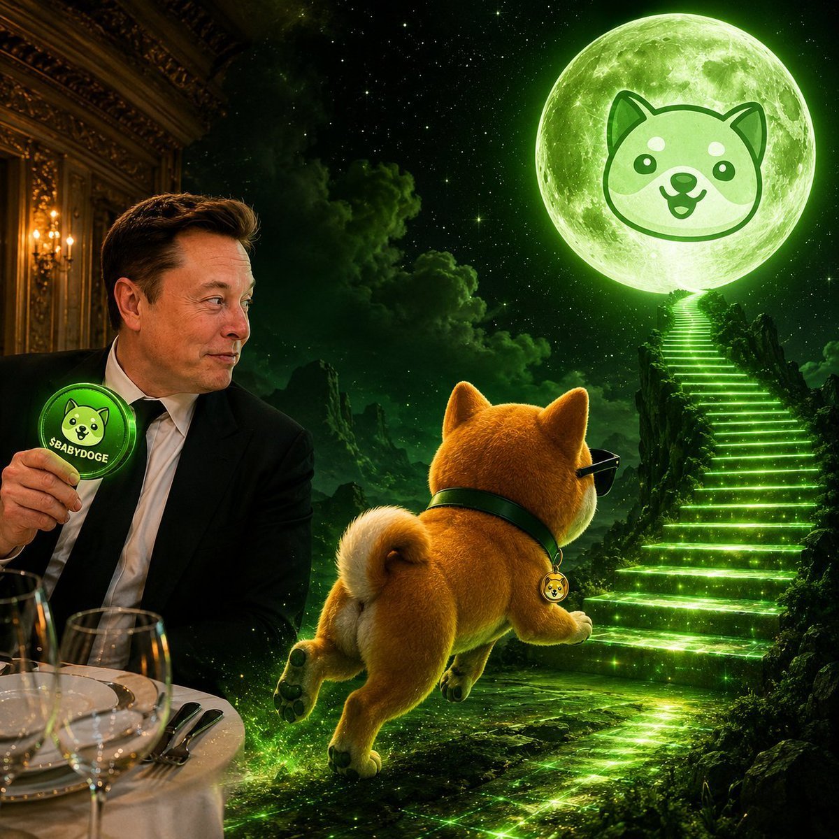 Babydogehub's tweet photo. $BABYDOGE is the next runner 🌕🏃 https://t.co/zqANCM1o6W