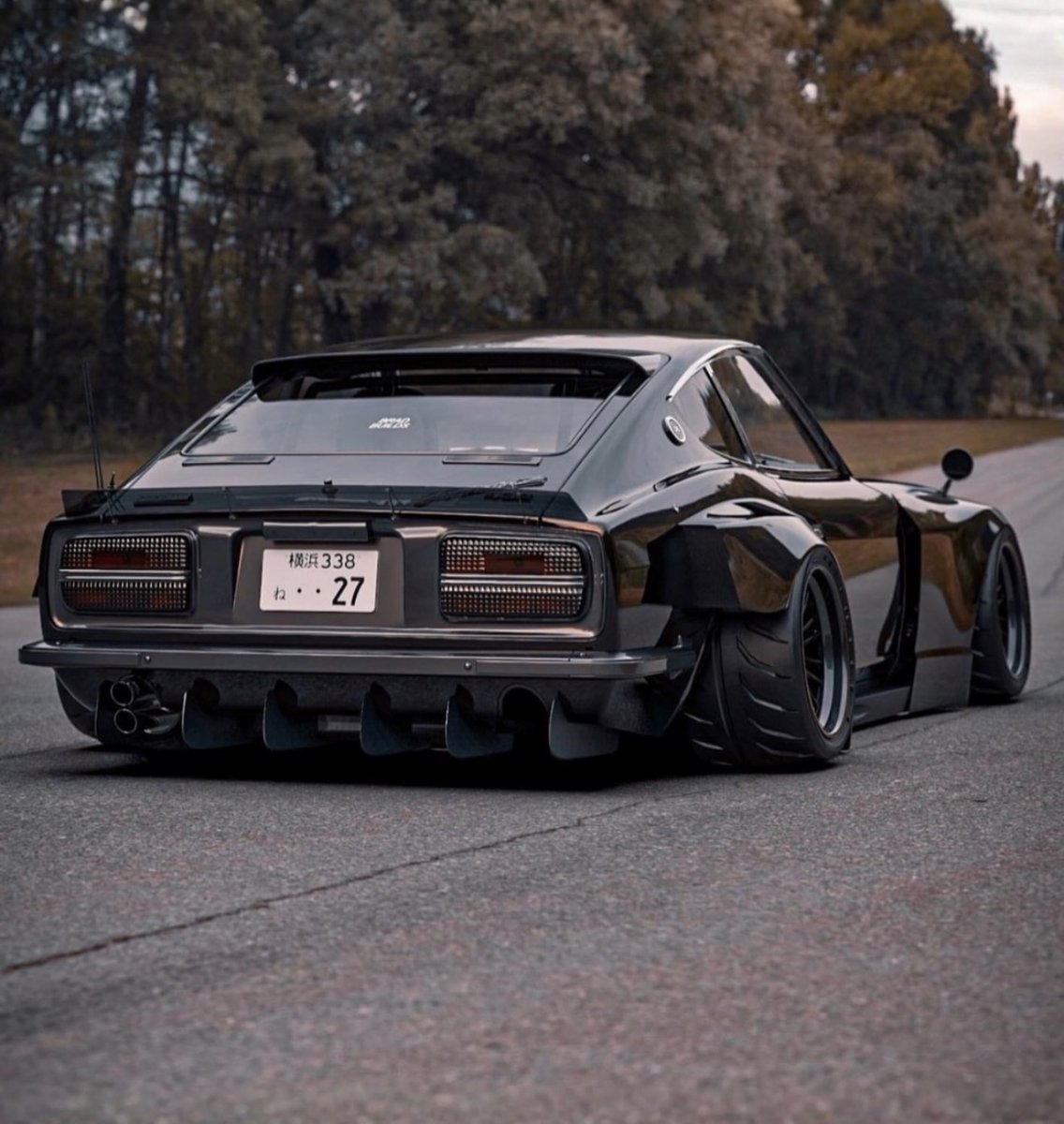 kingsofjdm's tweet photo. Murdered Out 240z 🖤 https://t.co/oYLjVxpyCm