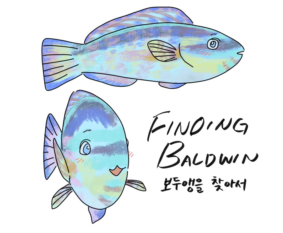 channe56898's tweet photo. 하다하다 물고기 두앵이마저 그려버리는 애옹 https://t.co/z3Ut4miWdN