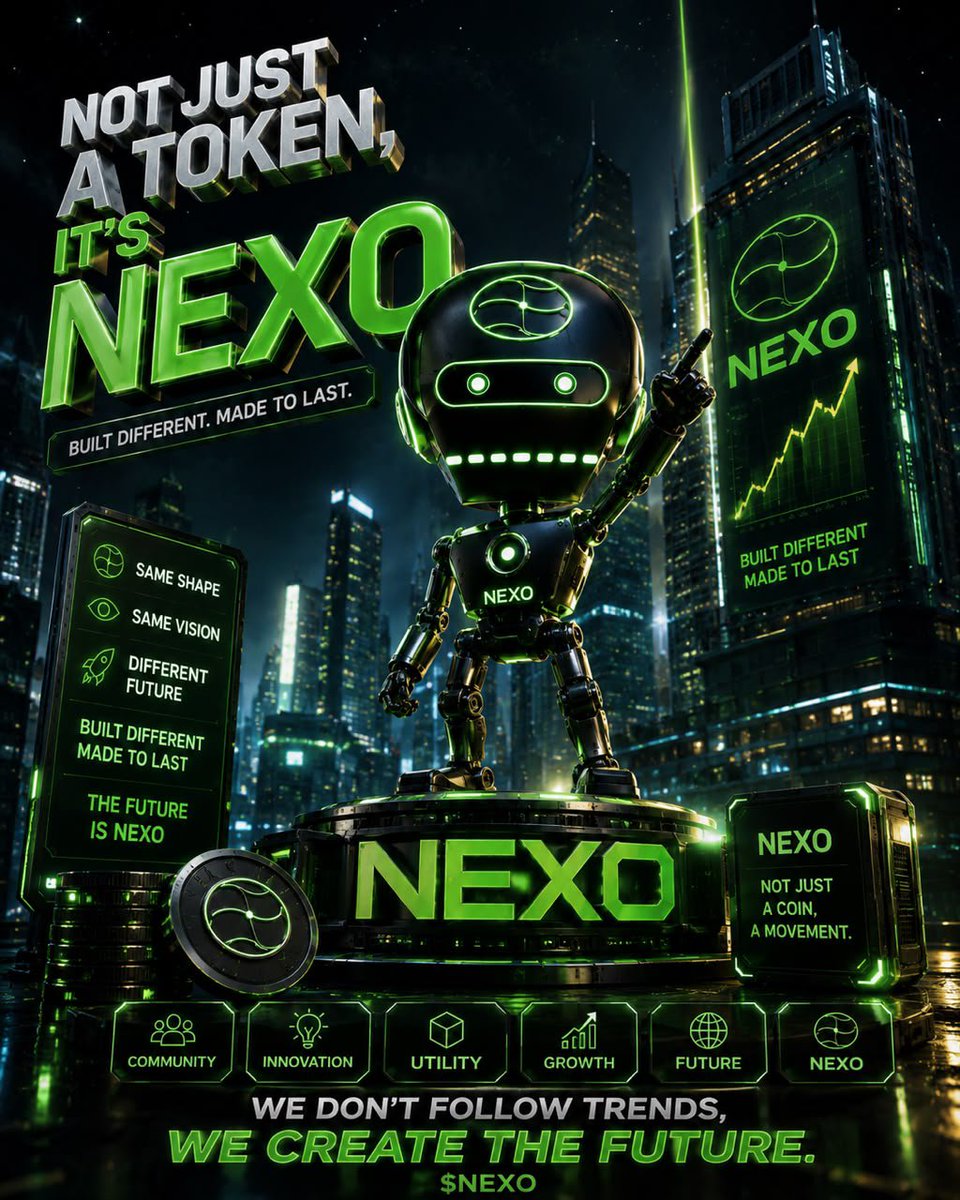 Ggaghia's tweet photo. The future isn’t coming.
It’s already here. 🤖💚
Every block. Every step. Every innovation.
That’s why I’m backing $NEXO.
Built Different. Built to Lead. 🚀 #NEXO 

BRwPhgZg1QJVS4bnEtbeU6vZeJt83DAmrRPCAbGtJeDo

#Crypto #Web3
@nexoproton https://t.co/Dl9zFxSEaa