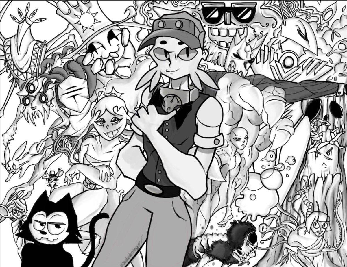 Jadedstring's tweet photo. The gang. https://t.co/IOJiACR6t2