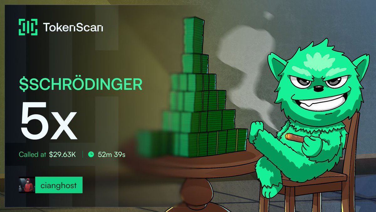 cianghost1's tweet photo. 5x
$SCHRODINGER

GMicALFcY7DMVEPURYRuU5F2ZWf7tXFqMxdxaxwypump https://t.co/qxYJvWLQ2S