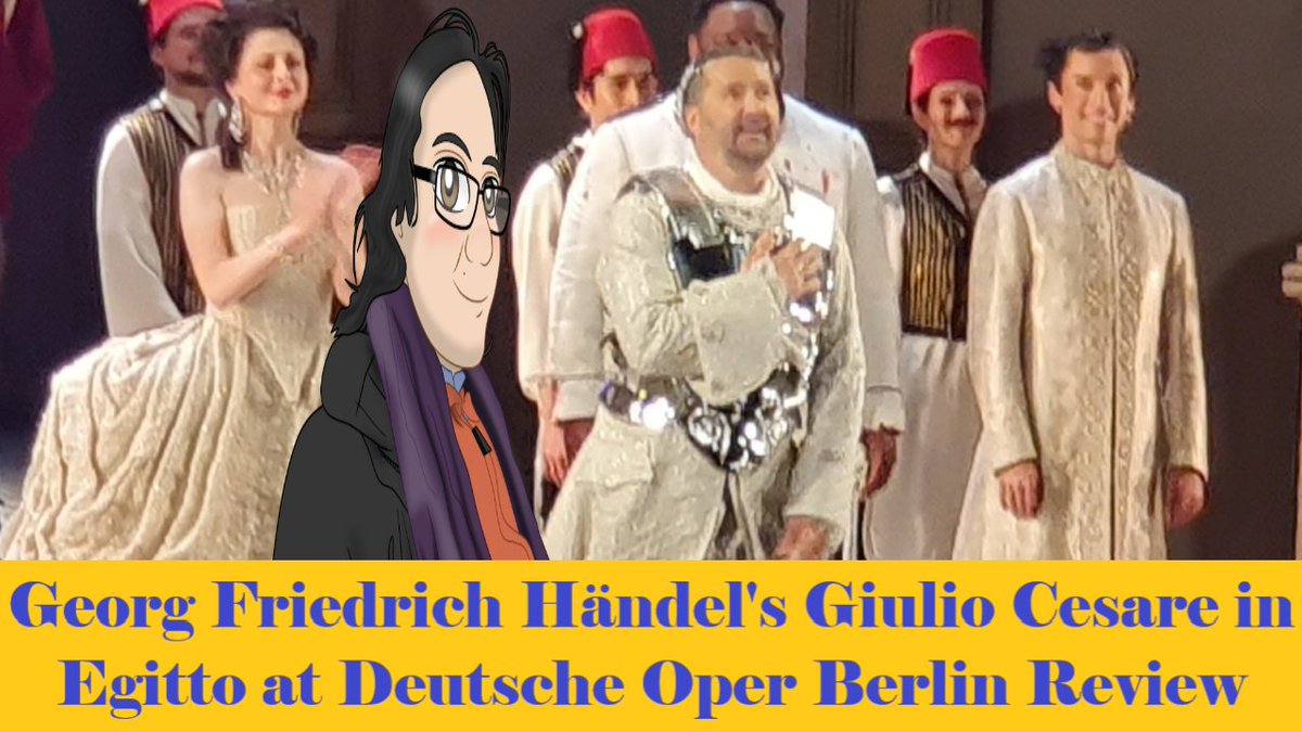 antonimatteo's tweet photo. David McVicar's vision of Georg Friedrich Händel's Giulio Cesare in Egitto at the Deutsche Oper Berlin sees all the characters transported to the 18th to 19th century, filled with fine choreography. Please enjoy my review and let me know your opinions.
https://t.co/DTIueq7xB6 https://t.co/jR84jH2Xet