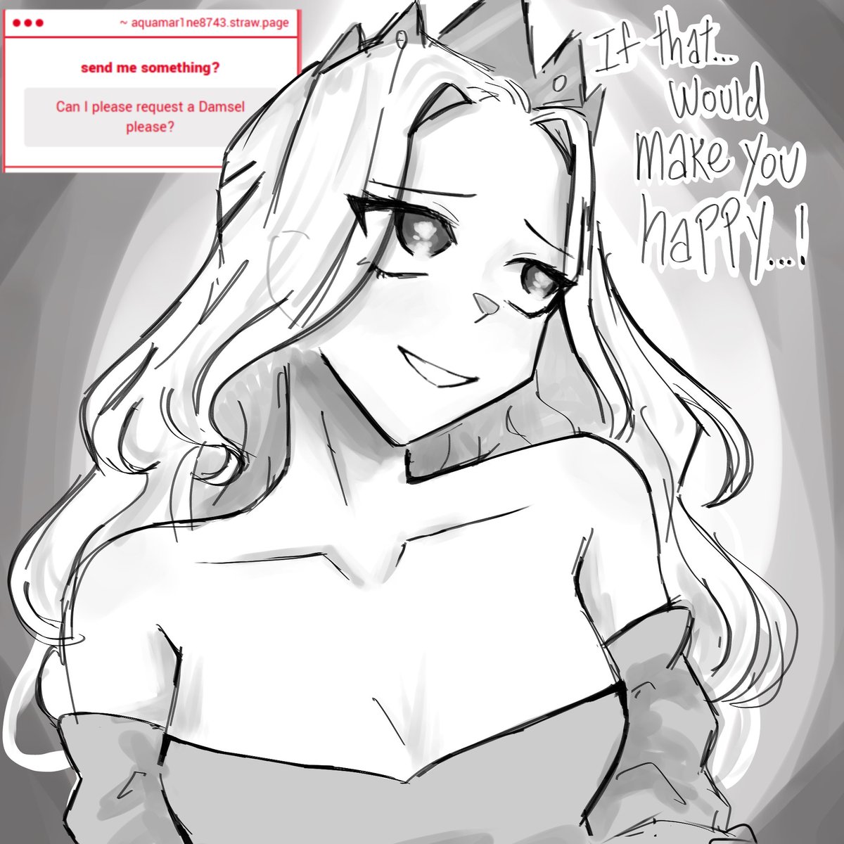 AquaMar1ne8743's tweet photo. #slaytheprincess 
♡ Damsel ♡
Thanks for the request !! pls keep them coming ( ^ω^ ) I gotta practice soooo https://t.co/h1cskut81s