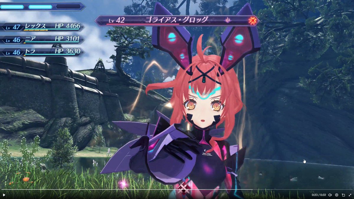 DREAMING_KATT's tweet photo. MOMO's Imaginary form has 4 D.S.S.S. cameras on her bunny ears (which are used to observe things in the imaginary numbers domain), a Vector logo on her chest, and a KOS-MOS like symbol on her forehead which is probably there to show MOMO's ability to deploy the Hilbert Effect https://t.co/w0ZopjV9Pt