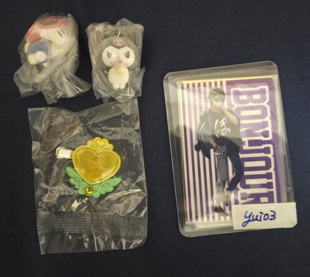 yui03's tweet photo. 【譲渡】サンリオ フロッキーマスコットスイング  きらきらアソートコレクション

譲
キティ クロミ プリン

求
定価＋送料

纏めてのお取引で考えております。
お声掛けで別れる場合はバラ売り可。
検索からもお声掛け下さい。
よろしくお願い致します。 https://t.co/bN9PqDJ2bE