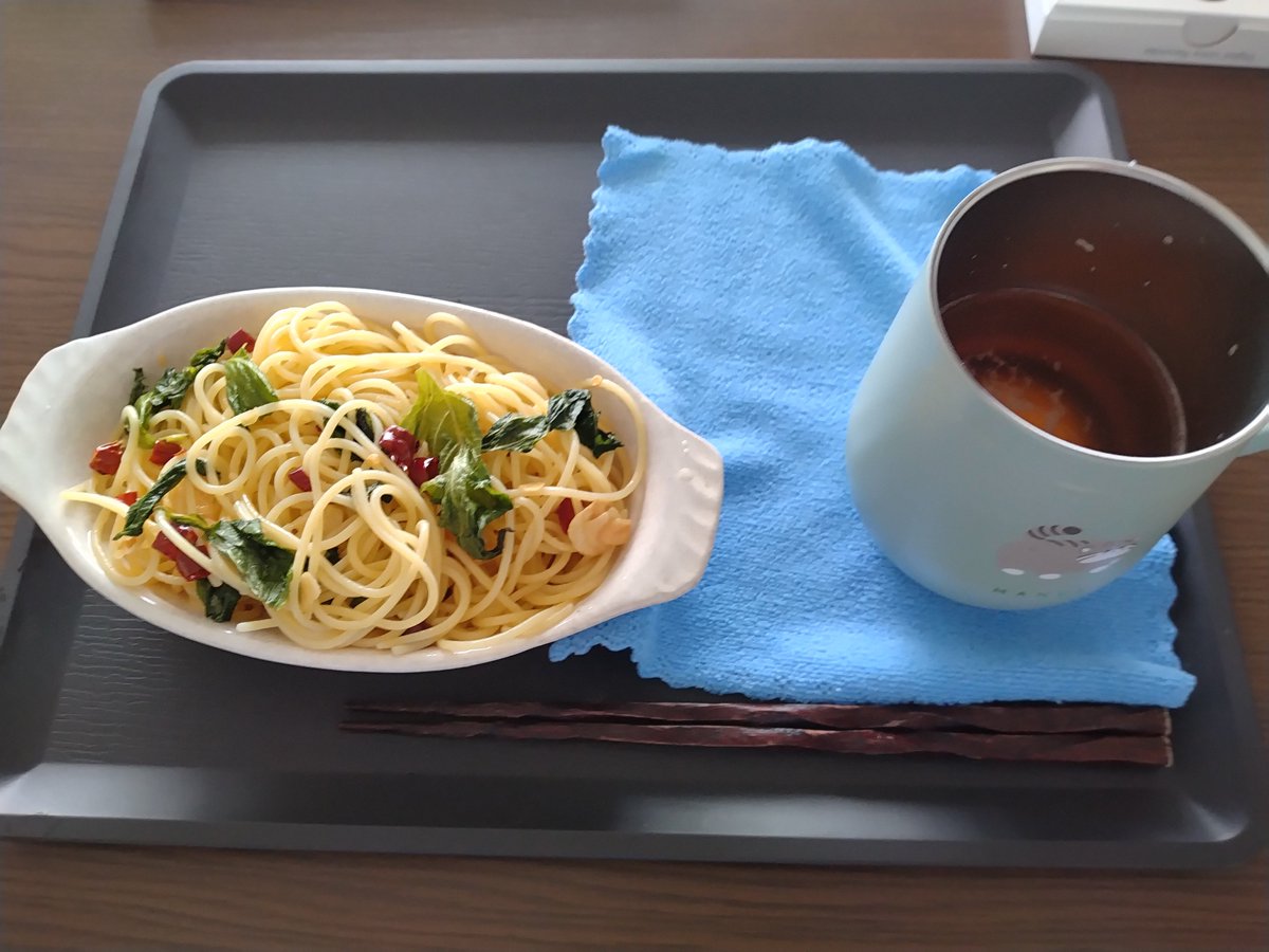 sunekichi777's tweet photo. 今日は自宅てペペロンチーノ🍴 https://t.co/e64q96O5w7