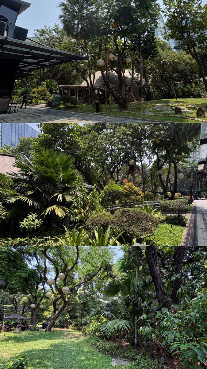 Jahmeess101's tweet photo. ayala triangle gardens x legazpi active park x greenbelt park (makati) https://t.co/eJ9oxGL4eH