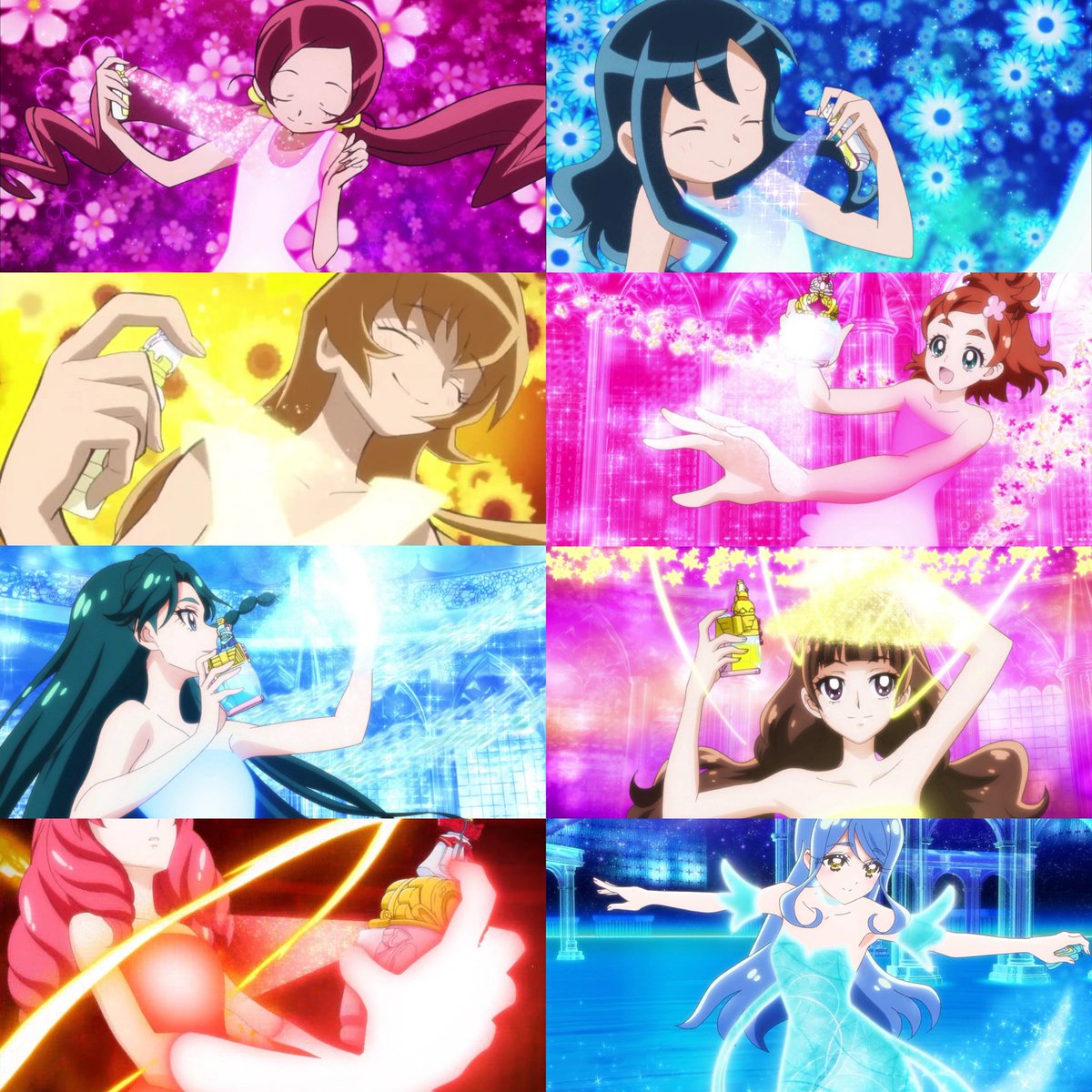 sayacarisma's tweet photo. プリキュア香水部 https://t.co/ThdZpvh73o