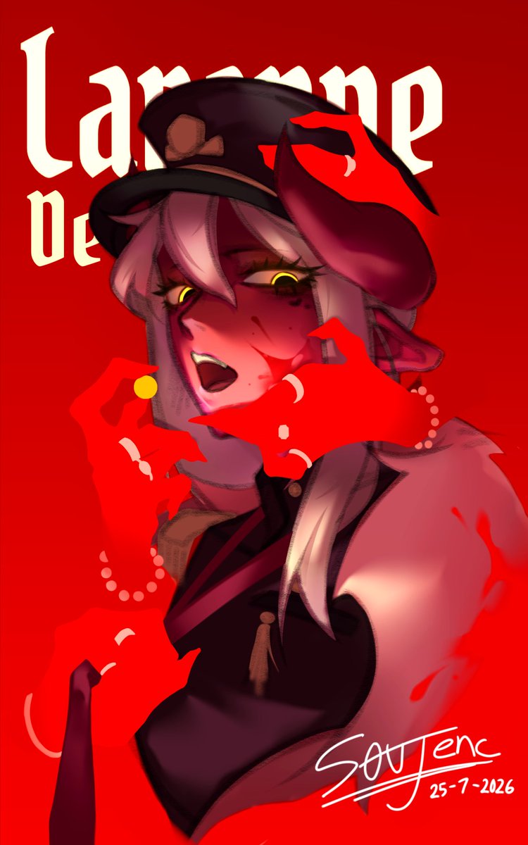 soujenc's tweet photo. art fight 3!!! 
oc by @HiiroMyo 

#ocart #artfight2026ㅤ https://t.co/uh1Bf99kLL