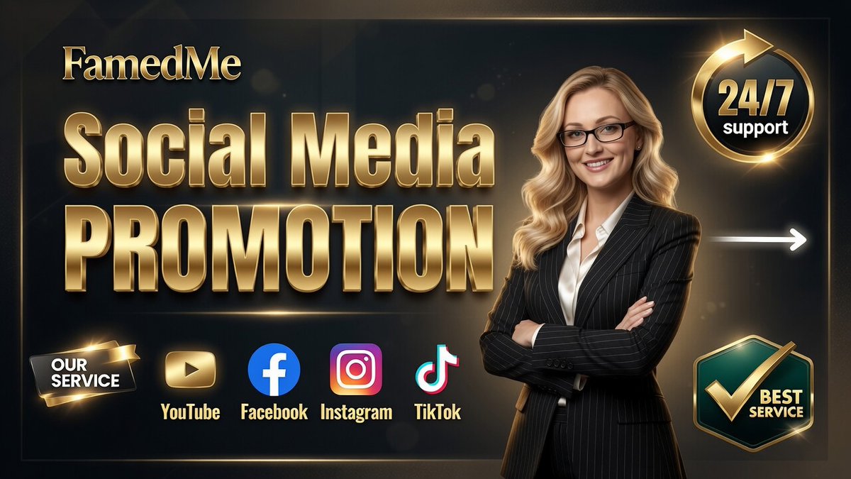 YouTubeBoostX's tweet photo. Organic Promotion! 
Get more exposure at https://t.co/zuhk8kBSh6 because you deserve it!
They claim to promote content on:

YouTube
Facebook
Instagram
TikTok

#OrganicPromotion
#YouTubePromotion #FacebookPromotion #InstagramPromotion #TikTokPromotion https://t.co/DEcHiQNJg7