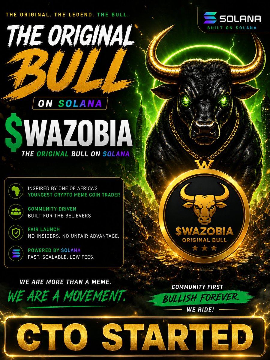 originallbull's tweet photo. Thank you for believing in us and in the vision behind solana:Hz8Bq1d7KwuxG45ob6SZ4PducyBn1oPsw3wmL6zzpump.

We will do everything humanly possible to make this project a success. We’ll continue building, improving, and working tirelessly for the community.

Only circumstances beyond our control, by the will of Almighty God, could stand in our way.

This is our promise. 🤝

solana:Hz8Bq1d7KwuxG45ob6SZ4PducyBn1oPsw3wmL6zzpump