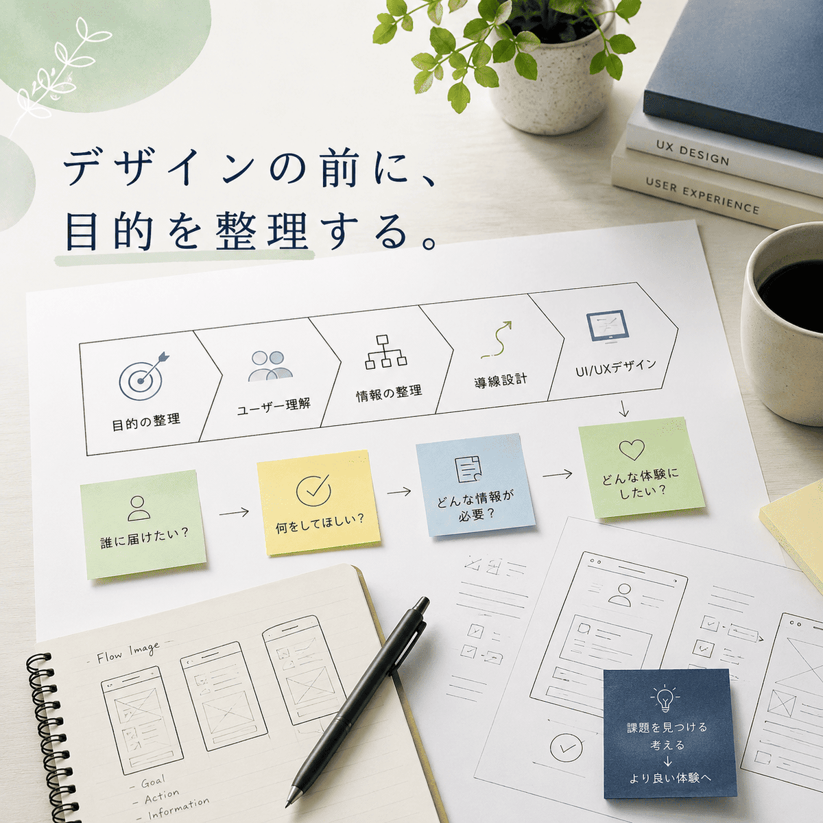 elengine's tweet photo. UIUXデザインは、
いきなり見た目を作るところから始まるわけではありません。

まず大切なのは、
「この画面で何を伝えたいのか」
「ユーザーにどんな行動をしてほしいのか」
「どんな情報が必要なのか」
を整理すること。

目的が曖昧なままデザインを進めると、
見た目は整っていても、使いにくい画面になってしまうことがあります。

ElEngineでは、ゲームやWebアプリケーション、管理画面などのUIUXデザインにおいて、目的や課題の整理からサポートしています。

何を見せるか。
どう進んでもらうか。
どんな体験にしたいか。

デザインの前段階から一緒に考えることで、
プロダクトに合ったUIUXを形にしていきます。

ご相談はこちら👉https://t.co/1GL7r9gp3k

#ElEngine #UIUX #UIデザイン #UXデザイン #情報設計 #導線設計 #Webアプリ #ゲームUI #体験設計