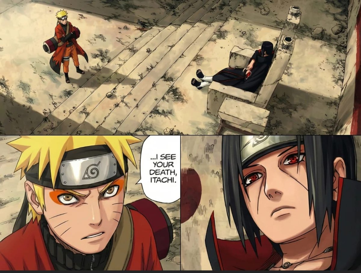 amineorbitxd0's tweet photo. how close is this matchup? sm naruto vs sick itachi https://t.co/17PjQD4kYQ