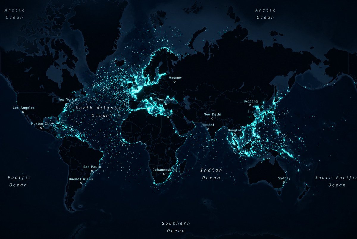 Civixplorer's tweet photo. 🚢 Every ship that sunk during World War II. https://t.co/WpATM7f6de