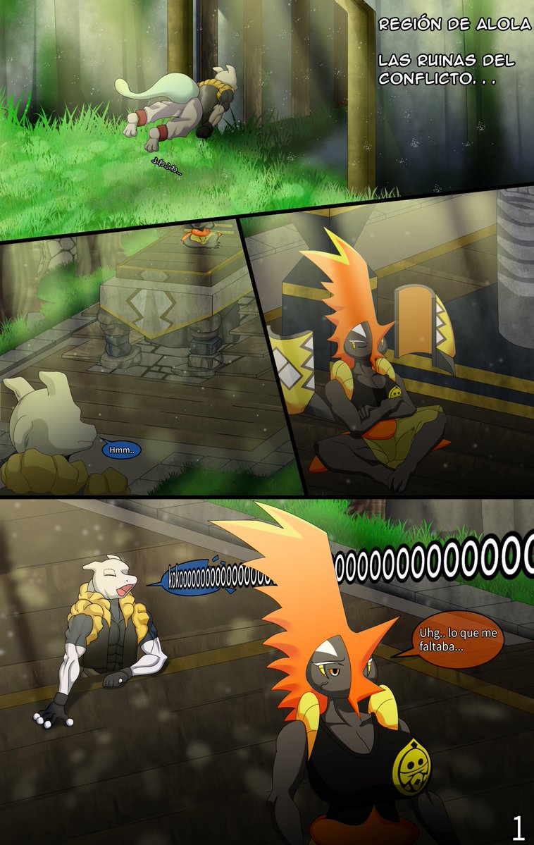 Zeta_wolfer's tweet photo. ⭐Comisión⭐
Acción en las ruinas:
Pagina 1, 2 y 3 (el resto de contenido en camino).

#tapukoko #mewtwo #commission #nsfw #pokemon https://t.co/VZaTpFu9tR