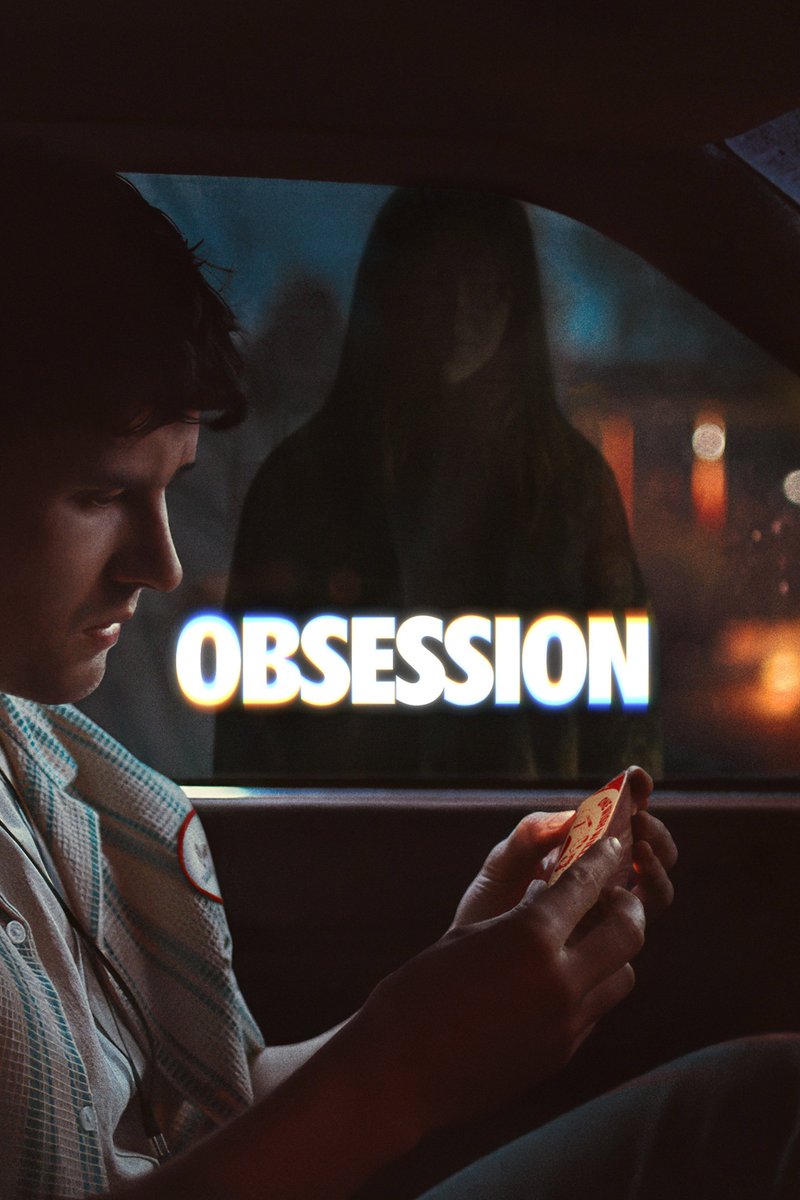 ScreenJoyVishnu's tweet photo. #Obsession (2026)
⭐⭐⭐⭐☆
👻 A shy romantic uses a magic charm to make his crush fall for him — but the wish comes with a price.
🔥 Fresh, twisted idea | creepy | smart mix of horror and dark humour
⚠️ Familiar "be careful what you wish for" base, but a treat for horror fans. https://t.co/YS7iPUFr7H