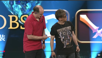 solborneHX's tweet photo. The fact that YoshiP came out here acting like he was giving a hint at a new FFXIV job knowing full well that it was the actual job 🤪 https://t.co/YT7II86noB