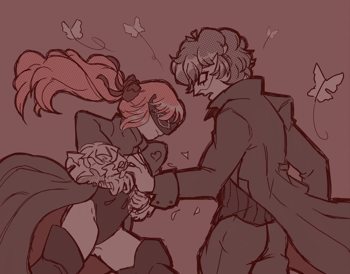 Ore_Kitsune's tweet photo. Deception 🗡️
#persona5 https://t.co/ogg7ii74mY
