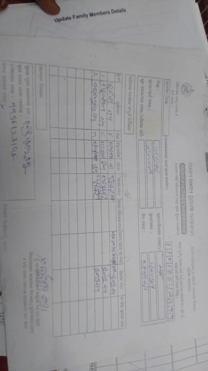 AmiyaKumar96881's tweet photo. @Food_Odisha ଦୀର୍ଘ 2ବର୍ଷ ଧରି ନିଜ ପୁଅ ଆଉ ଝିଅର  ନାମ ରାସନ କାର୍ଡରେ  ସଂଯୋଗ ନିମନ୍ତେ ସମସ୍ତ ପ୍ରକାରର ପ୍ରୟାସ କରିବେ ପରେ ଆଜି ଯାଏଁ ମୋର ପୁଅ ଓ ଝିଅ  ନାମ  ସଂଯୋଗ କରିଲେ  ନାହିଁ। ଏଥି ନିମନ୍ତେ  ସ୍ଥାନୀୟ  ପ୍ରଶାସନ ନିକଟକୁ ନିଜ ଅଭିଯୋଗ ଜଣେଇବାକୁ ଗଲେ ସେମାନେ କିଛି ବି ଶୁଣୁନାହାନ୍ତି @CMO_Odisha @_KrushnaChPatra https://t.co/qmmLKLrWkz