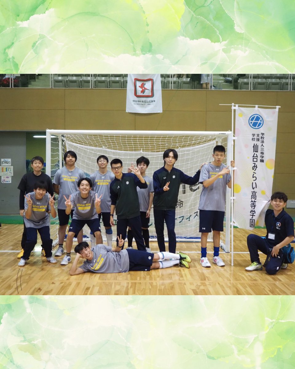 tohokufa's tweet photo. 【準決勝】
岩沼高等学園　0-0（PK2-1）　女川高等学園
秋保かがやき　1-0　八戸
【決勝】
岩沼高等学園　1-1（PK2-3）秋保かがやき

優勝チームは11月7日（土）に兵庫県で行う全国大会に出場します！

#THFA
#東北サッカー協会
#全国特別支援学校フットサル大会東北大会
#公益財団法人日本ライオンズ https://t.co/WmwDxNIfYA