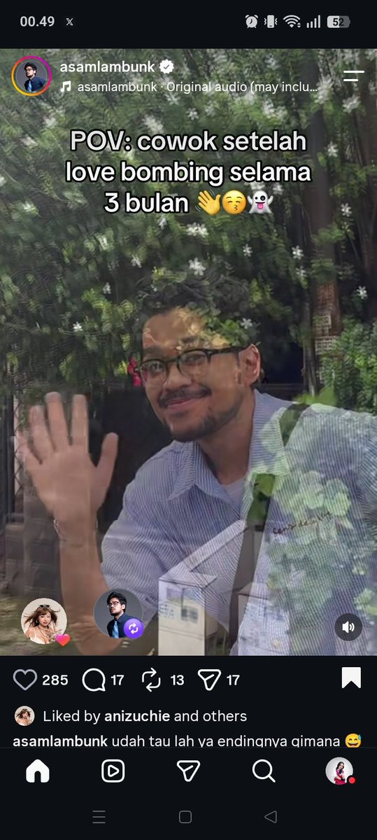 KaylaDinca's tweet photo. Kalian pernah tau konten kreator ini nggak? Itu video yg aku screenshot itu sebenernya reupload 🤣 video aslinya dia bilang something like "ketika cewe bilang dia dari keluarga broken home". Pas reupload aku coba komen tentang caption sebelumnya. Trus gwe diblok 😄 https://t.co/bAjJgIg9Fx