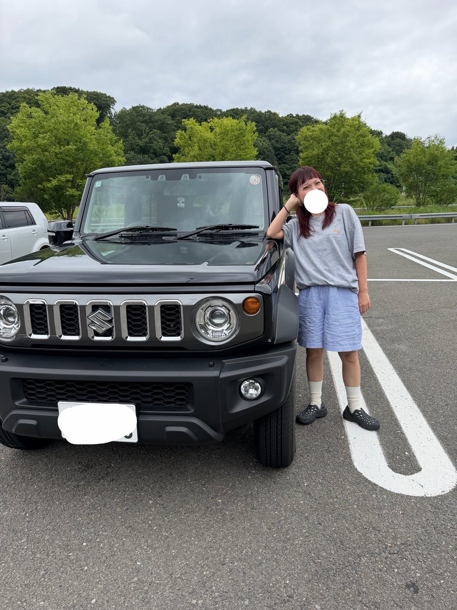 mi_milkyyy's tweet photo. そしてそして！
男鹿フェスはついに納車されたジムニーノマドで行ってきました〜
事故なく無事に帰ってこれたし車中泊もなんとかできたし笑
これから末長くよろしくノマじろう❗️(←勝手に名付けられた) https://t.co/j6y3u7JcRV