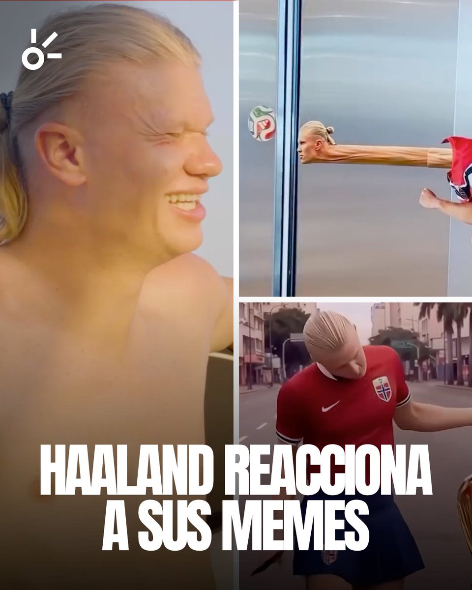 ClaroSports's tweet photo. ¡NI ÉL SE LA CREE! 😅🇳🇴

Haaland compartió un adelanto del video que publicará en YouTube reaccionando a todos los memes que le han hecho desde que se apoderó de las redes sociales

¿Cuál crees que le de más risa? 🤔 https://t.co/jztSOLeLqN