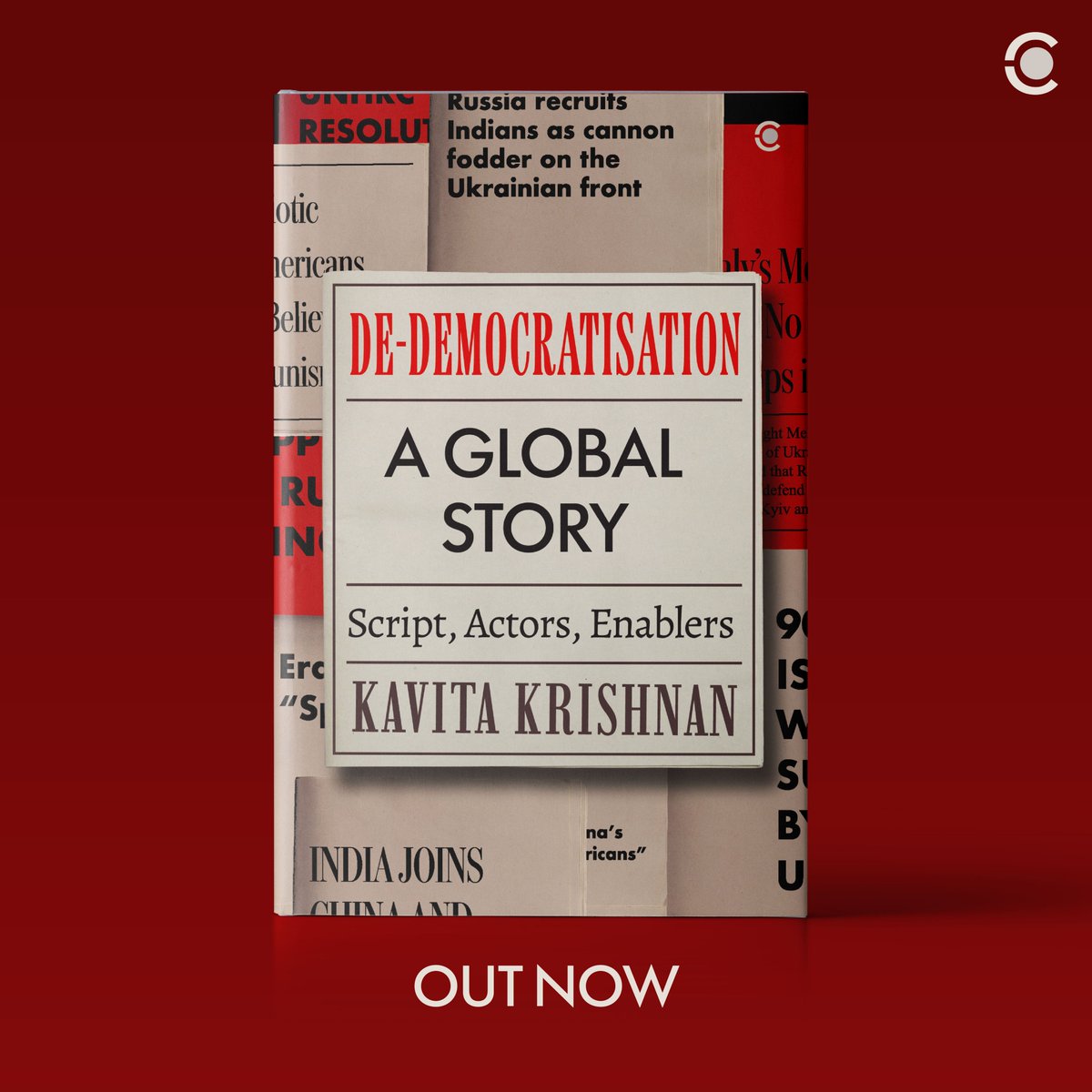 WestlandBooks's tweet photo. In this season of protests, we are delighted to announce @kavita_krishnan's new book,
 De-Democratisation: A Global Story. 
A rare perspective from the Global South on the biggest questions about democracy &amp; its challenges  facing the world today, this is for every citizen! https://t.co/6L7s0fIyAZ