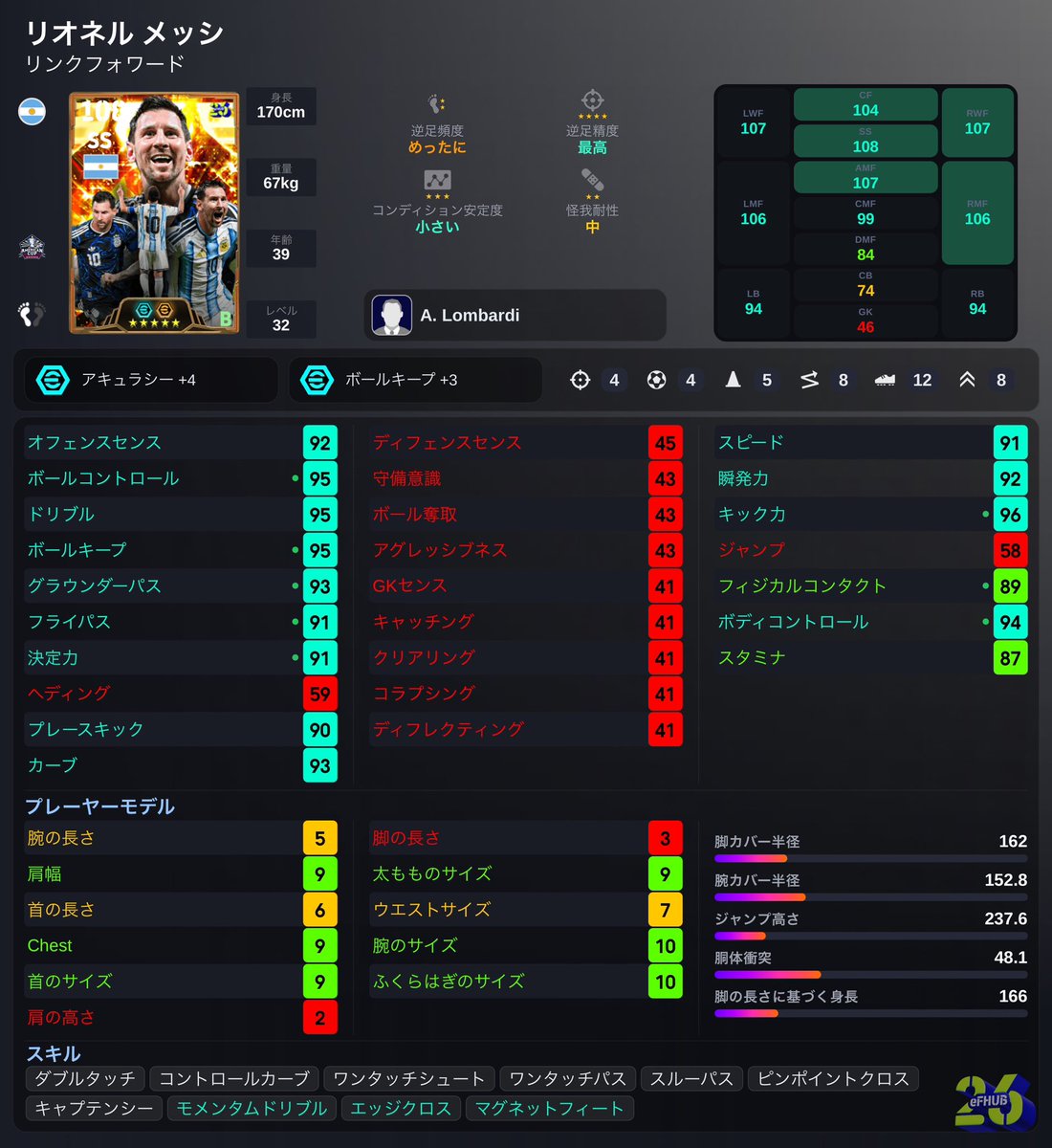 kashimadridx's tweet photo. メッシロナウドの育成迷ってるそこのあなたへ
この育成めっちゃ使用感良かったので参考までに https://t.co/J3Nbf1ySOB