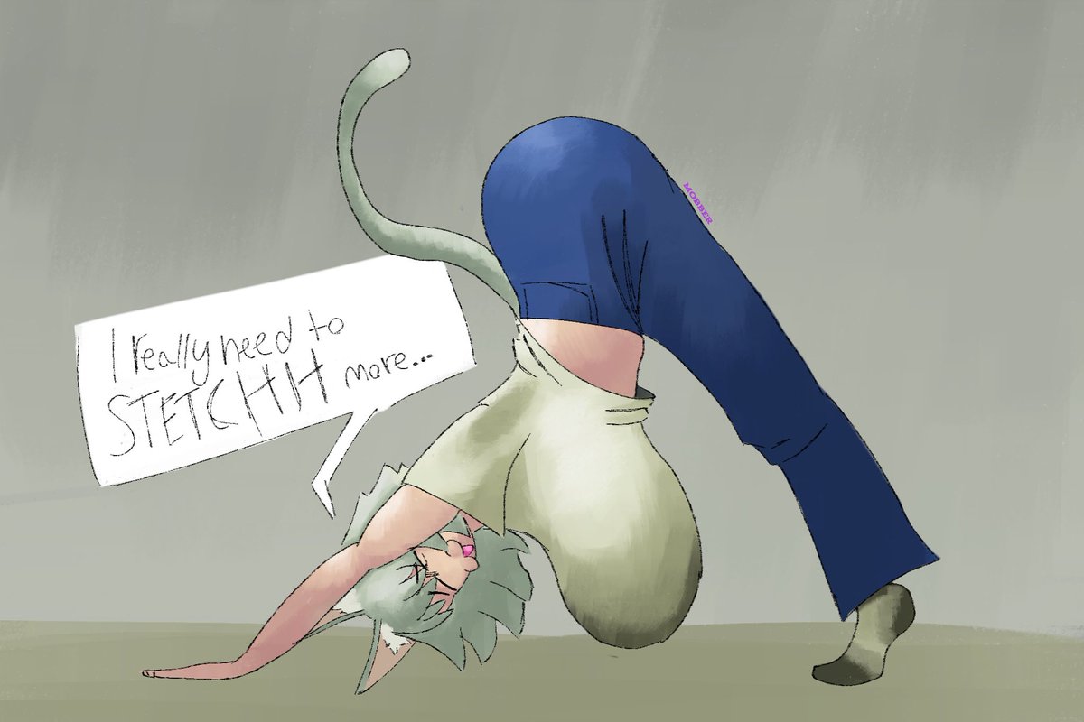 mobberlist's tweet photo. Yuni stretch!!

#chainsmokercatgirl https://t.co/VjTbZdP7NM
