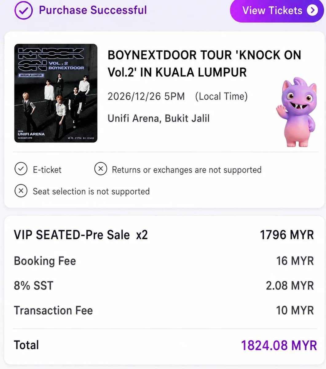 valary79413's tweet photo. WTS 
𝗕𝗢𝗬𝗡𝗘𝗫𝗧𝗗𝗢𝗢𝗥 𝗧𝗢𝗨𝗥 ‘𝗞𝗡𝗢𝗖𝗞 𝗢𝗡 𝗩𝗼𝗹.𝟮’ 𝗜𝗡 𝗞𝗨𝗔𝗟𝗔 𝗟𝗨𝗠𝗣𝗨𝗥 🇲🇾

✅available 
•x2 VIP STANDING C
• x1 PS2
•x1 PS5
-side by side 
-foreigners can buy also
DM if interested 
#BOYNEXTDOORinKL #BOYNEXTDOORinMY 
#BNDinKL #pasarbnd #pasarbndmy https://t.co/DbFf4lB1oM