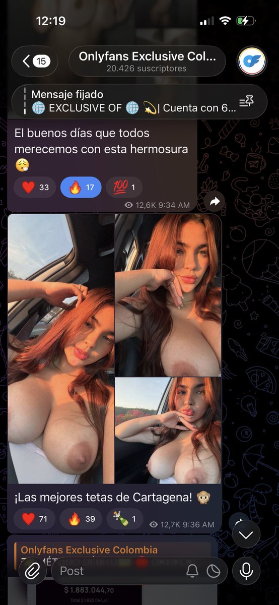 OfexcluCo's tweet photo. ¿DESEAS ACCEDER AL GRUPO? 🔞

DO YOU WANT TO ACCESS THE GROUP?

COPIA LINK 🔗 https://t.co/ZheZQhubWA

COPY LINK 🔗 https://t.co/ZheZQhubWA

PEGA EN CUALQUIER CHAT DE TELEGRAM.

PASTE IN ANY TELEGRAM CHAT.

De esta manera puedes acceder gratis al grupo más exclusivo de Colombia. https://t.co/tzcafHPCJ5
