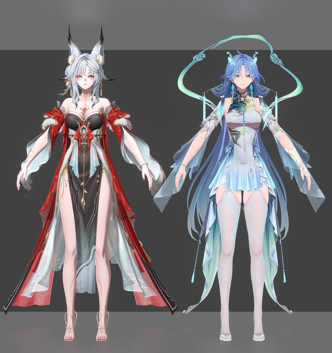 AboutWuwa's tweet photo. Wuwa 3.6 // 3.7

Hsin &amp; QingXiao Render https://t.co/p6tgOlI7Ho