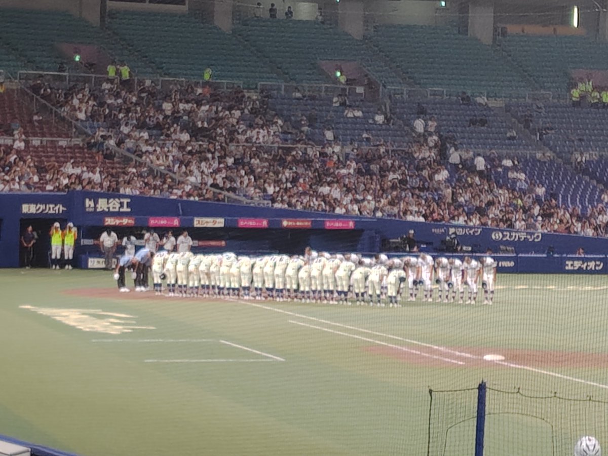 Roll_Keyaki's tweet photo. 第1試合は愛工大名電が勝ちました。さすが甲子園常連校の強さだった⚾ https://t.co/eFisnUGXom