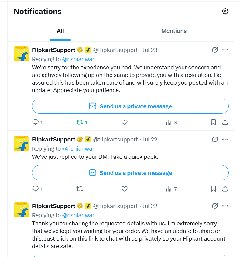 rishianwar's tweet photo. @Flipkart @flipkartsupport  have been waiting for your response for the last 4 days, but I have received only the same automated response. I am no longer using my old mobile number and cannot delete it myself because the OTP https://t.co/IvjdqR2DEB
