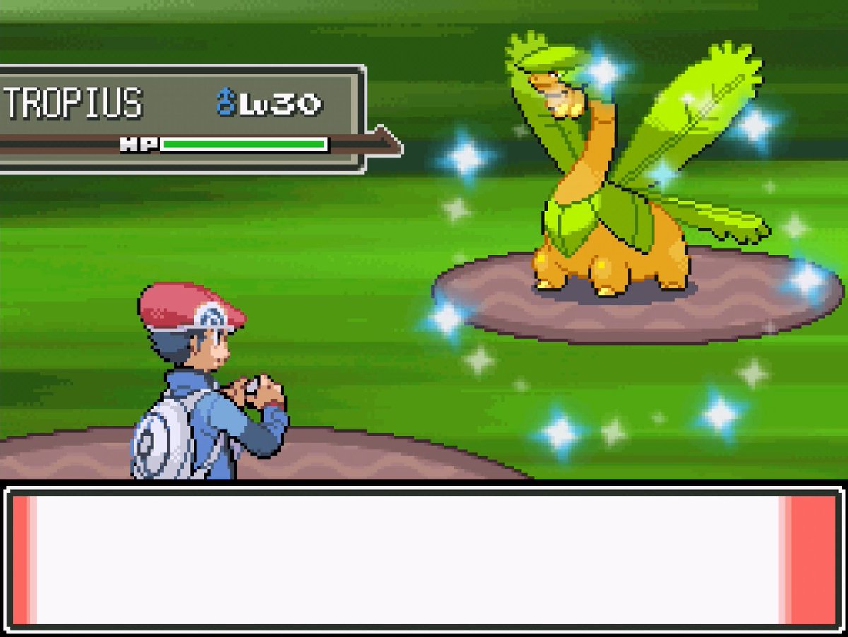 SH_Lukee's tweet photo. Shiny Tropius in Platinum's Great Marsh after 5,048 random encounters!! 🍌

Fled first ball no shakes 💀Ending my #SafariWeek2026 journey with 3 wins and 3 fails 🫡 https://t.co/Osr4PRiXoA
