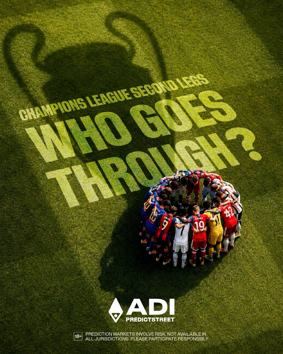 Predictstreet's tweet photo. Everything comes down to this.

Who books their place in the next round? https://t.co/NSglxNjBL2