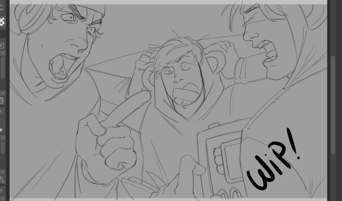 Tiny_gh00st's tweet photo. Wipsito del Mctrio que les contaba en el stream de hoy!!
los sordos ciegos y mensos /j
#wip https://t.co/EcGeLXJv6k