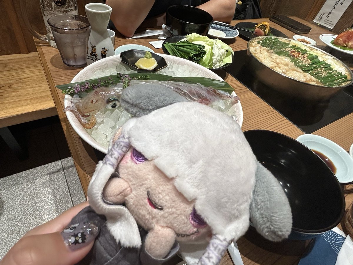 moco12113012's tweet photo. 佐賀禊⛩️
とてもとてもよかった💓

即興SAGA佐賀〜♪
ちゃんと禊の内容で替え歌してくれてて
驚き🫢

どこのイカ食べたのか気になる…
元々イカの予定はなかったので
もつ鍋屋さんで🦑 https://t.co/UpGXevzox7