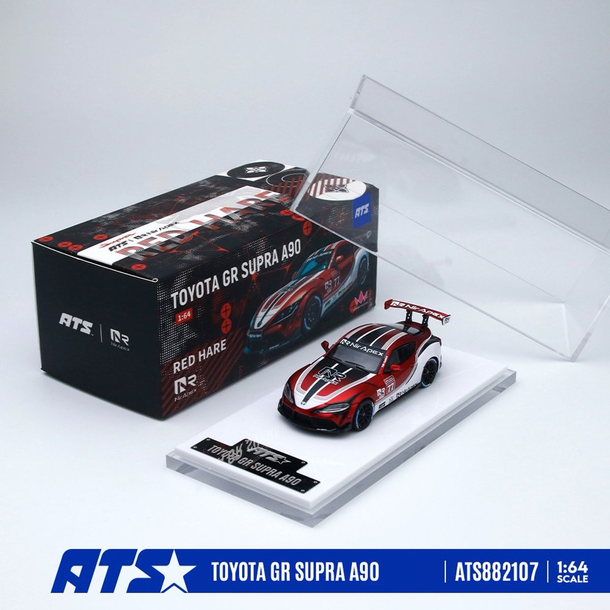 tamtamsagami's tweet photo. 【ミニカー | #ATSMODELS】店頭予約受付開始!
11月以降発売予定
1/64 Toyota GR SUPRA A90
¥6,930税込
締切:7/29(水)
精巧な仕上がりに加え、
アクリルケース・台座、メタルプレートなど
スケールレスな存在感です!
短期間での受付です。
ご来店お待ちしてます!
#タムタム相模原店😃 https://t.co/Mcxa43Qdor