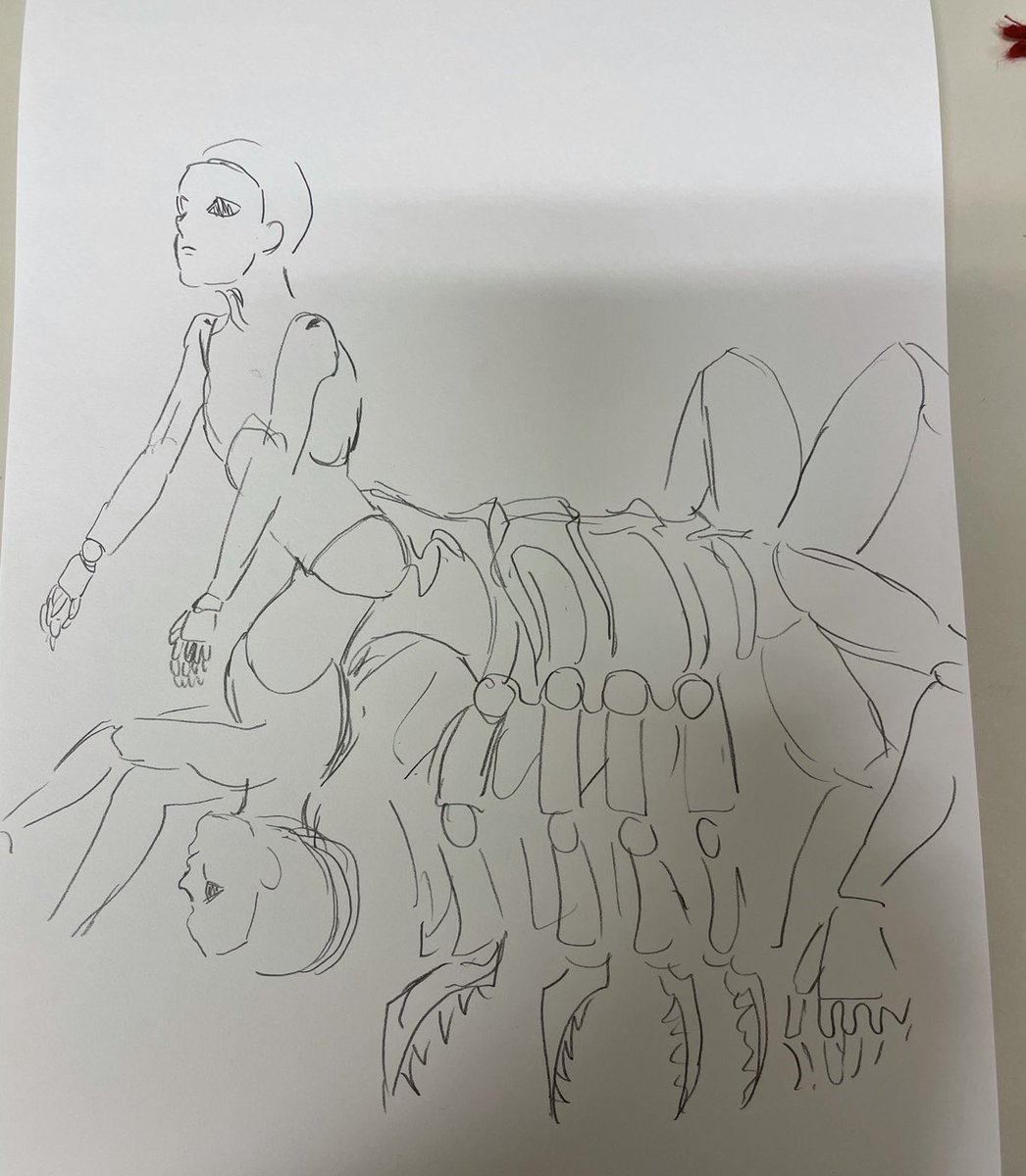 TrickToxic's tweet photo. 双子のケンタウロス https://t.co/LJwFenHTwT