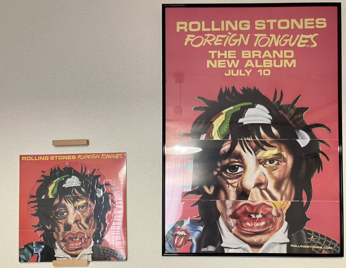 SOStoobad3's tweet photo. The Rolling Stones
Foreign Tongues

Spotify Limited Edition
Picture Disc

ストーンズのコレクターでは無いのですが
日本では販売の無い
唯一無二の一番欲しい一枚を

僕は Mr. Charm が無限再生してます
#therollingstones #foreigntongues https://t.co/2Uf0X0svie