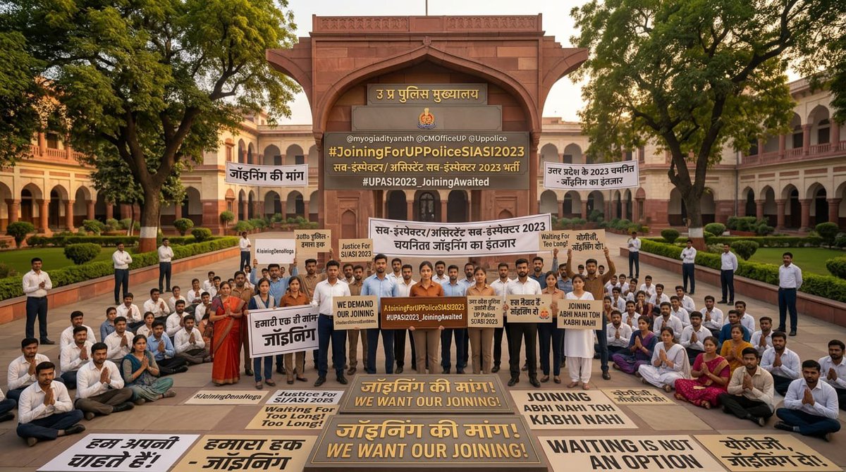 AjitKumar22591's tweet photo. @myogiadityanath @CMOFFICEUP 
@brajeshpathakup 
@Uppolice #JoiningForUPPoliceSIASI2023
#UPASI2023_JoiningAwaited https://t.co/5nMX892tKL
