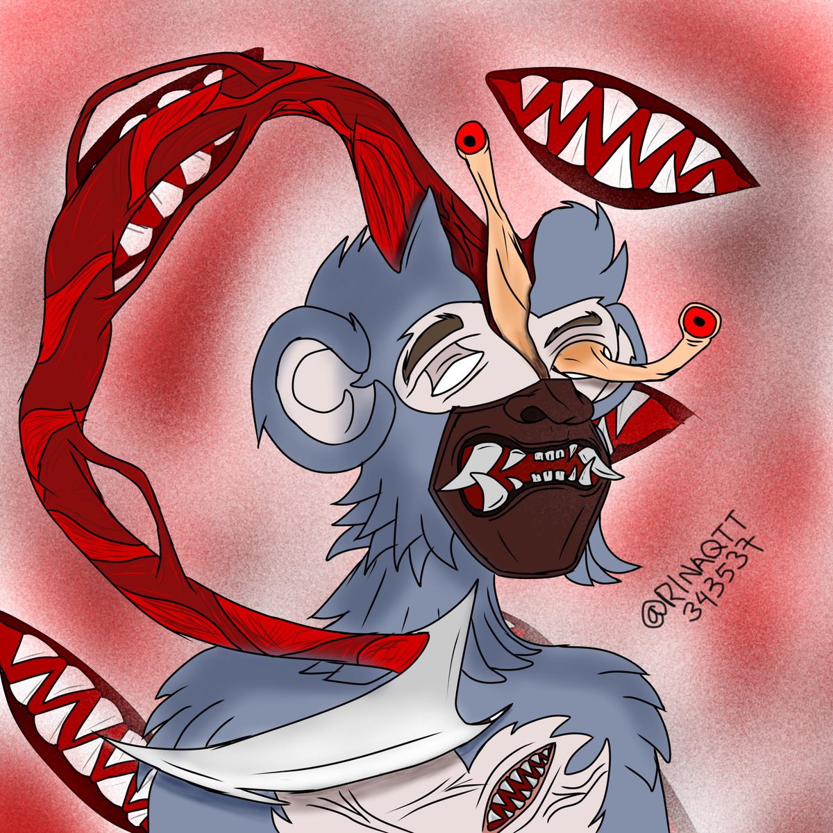 Rinaqtt343537's tweet photo. Next art for @PrimalsNFTx 

May be parasyte primal ! https://t.co/GhdEK1WKFE