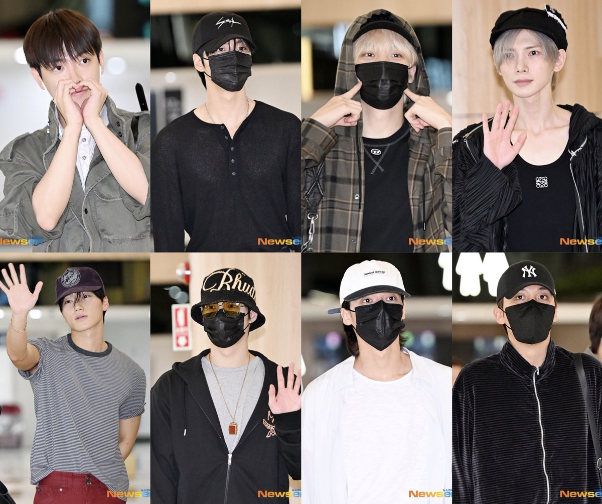 1024updates's tweet photo. [📷] 260727 ATEEZ Gimpo Departure to Japan

#ATEEZ #에이티즈 @ATEEZofficial https://t.co/H2EhJSJjyO