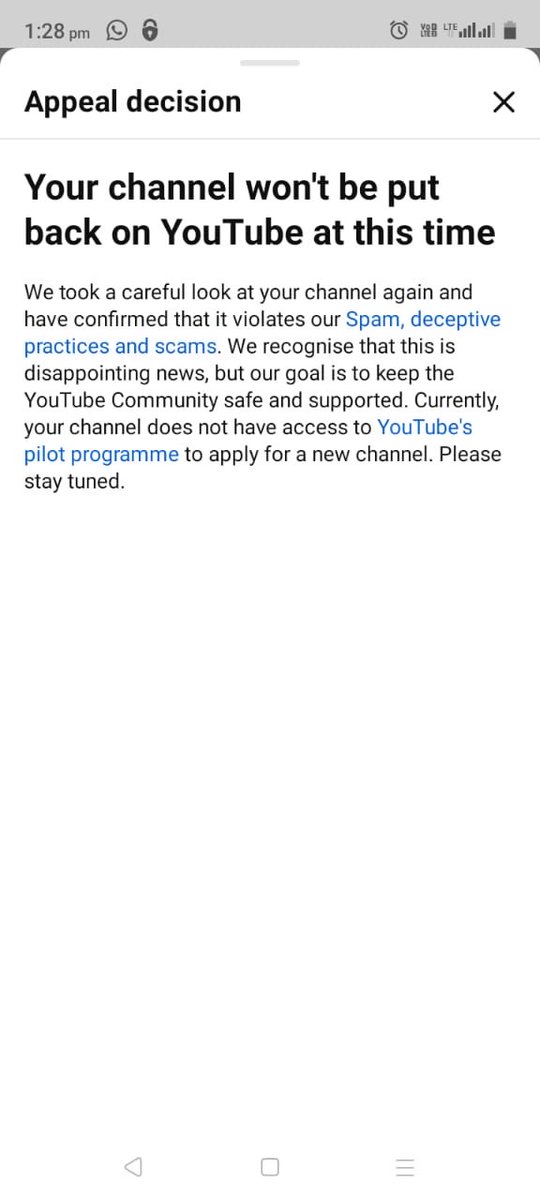viterandra's tweet photo. @TeamYouTube Hi, my channel Tinku Kumar (ID: UCJFdFAWfrsCOZSlDBpYtNZA) was terminated for spam and my appeal was rejected. My channel contained only original gardening videos &amp; Shorts recorded by me. I never uploaded spam or reused content. Could you please review my case again? https://t.co/1yQNs3e3Jv