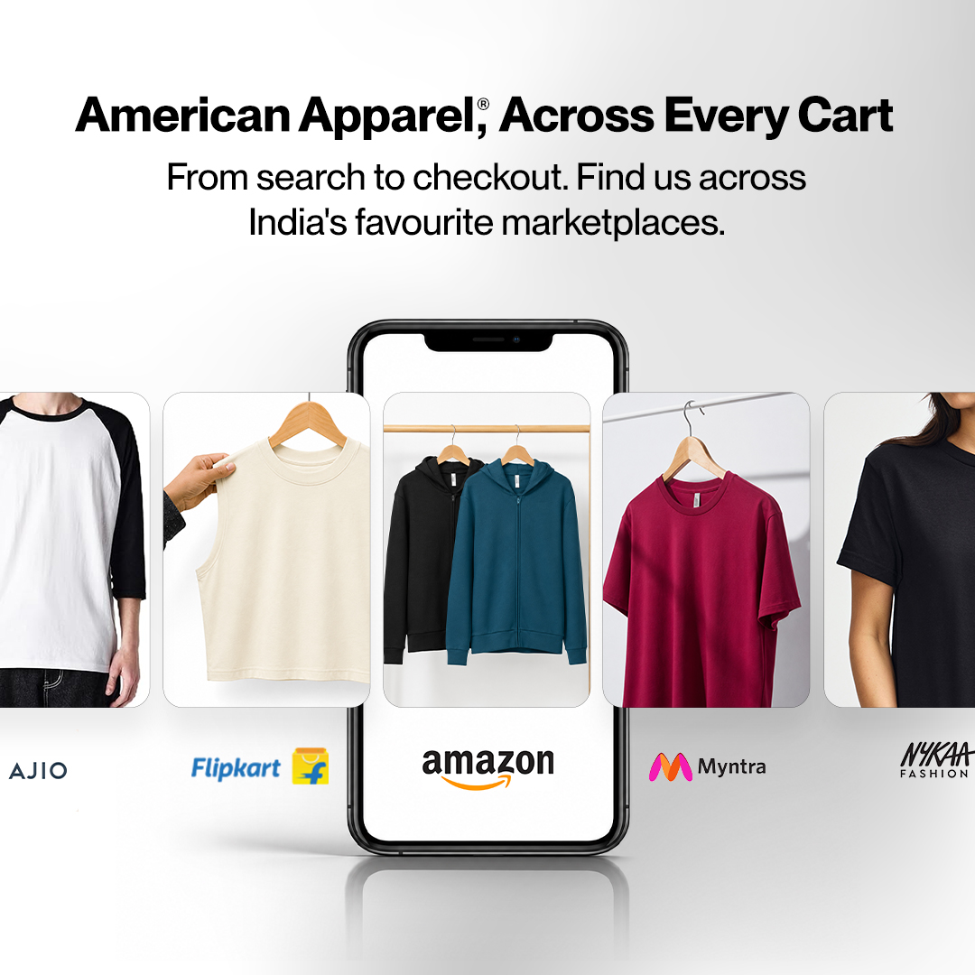 americanappind's tweet photo. Your favorite American Apparel styles
Find us on:
• Amazon:https://t.co/RLHJcGgKJ1 
• Flipkart:https://t.co/yse7hflA3h
• AJIO:https://t.co/Ara6uJSdww
•Myntra:https://t.co/N5hkytAtx2

#AmericanApparel #OnlineShopping #Myntra #Flipkart #TrendingOnline #Reach #FYP https://t.co/Myf5hPwNgI