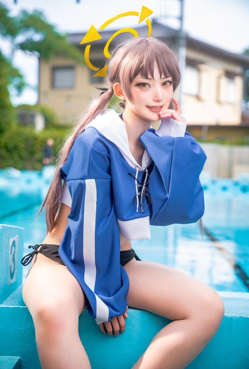 shimo_camera's tweet photo. ブルーアーカイブ / 風倉モエ【水着】

#夏だ花火だ廃校オールナイト水着祭り2026
#BlueArchive https://t.co/NoJraUyFVE